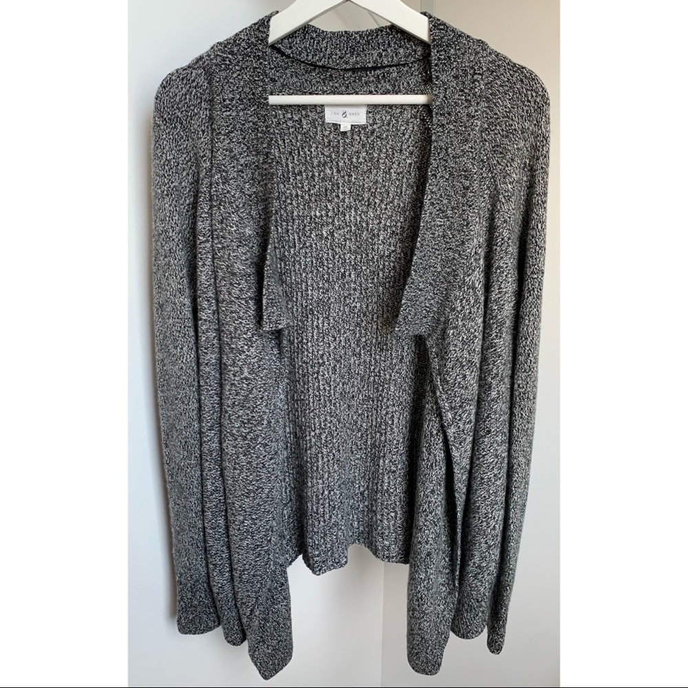 Lou & Grey • M • Open Cardigan Sweater Wool Blend